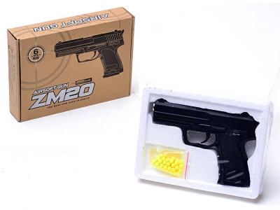 Пистолет металлический CYMA ZM20 копия Heckler and Koch USP, с пулями