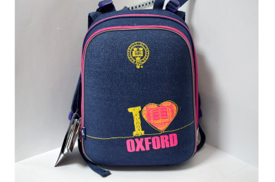 Ранец каркасный 553401 Н-12 &quot;I love Oxford&quot; 38*29*15