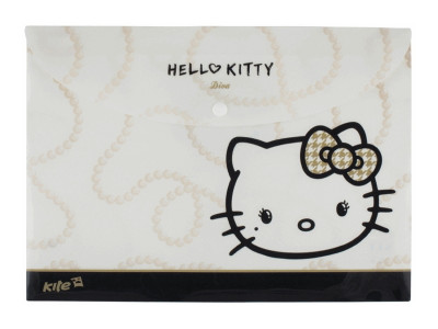 Папка на кнопке, А4 Hello Kitty Diva /12/480/960/