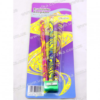 Набор разноцветных многоцветных карандашей Магик swirlie