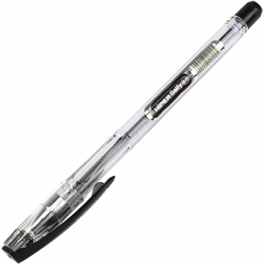 Ручка масл. Hiper Selfy HO-535 0.7мм черная 50шт в упак. /20/1000/ Фото