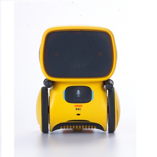 Интерактивный робот с голосовым управлением – AT-ROBOT (жёлтый) Фото
