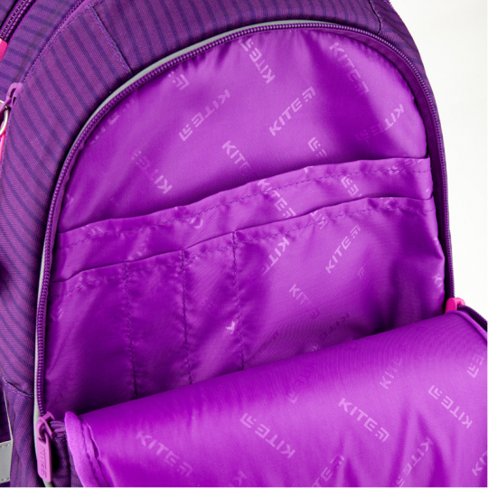 Рюкзак школьный Kite Education Fashion для девочек 800 г 38x28x16 см 18 л Фиолетовый (K20-700M-4) Фото