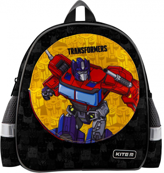 Рюкзак дошкольный Kite Kids Transformers 28.5х24.5х11 см 8 л Черный (TF19-557XS) Фото