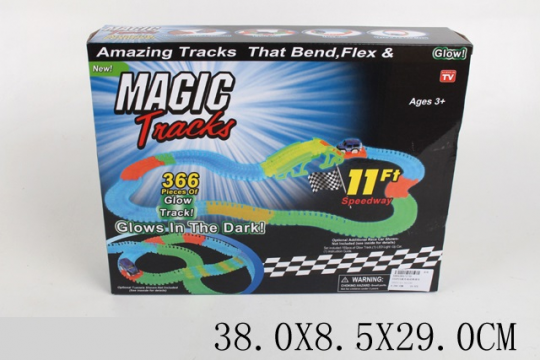Трек  Magic Track 2730 (1684584) (24шт/2) 366 дет, в коробке 38*29*8,5 см Фото