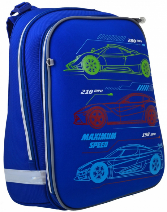 Школьный каркасный рюкзак YES H-12 «Maximum Speed» (555954) Фото