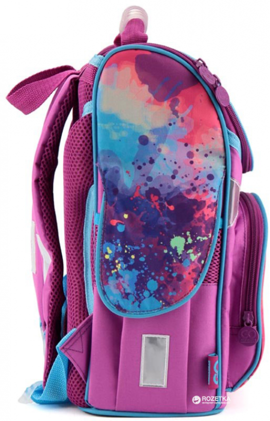 Каркасный рюкзак GoPack 34х26х13 см 11 л для девочек Фиолетовый (GO18-5001S-6) Фото
