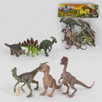 Набор динозавров К 167-1 (192/2) в кульке