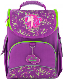 Рюкзак школьный каркасный Kite Education Lovely Sophie для девочек 950 г 35х25х13 см 11.5 л Фиолетовый (K20-501S-8)