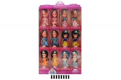 Набор мини-кукол 17.5*9  &quot;Диснеевские принцессы&quot; в кор. 12шт. /288/