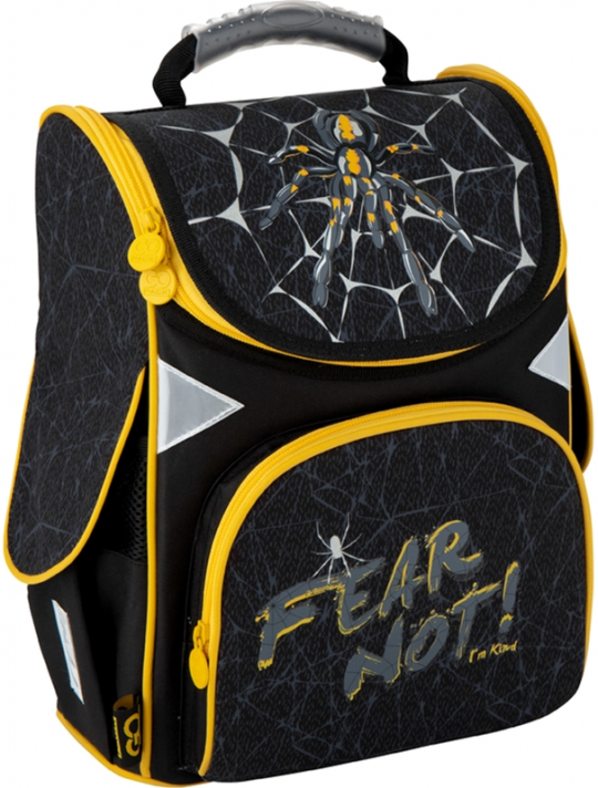 Рюкзак школьный каркасный GoPack Education для мальчиков 900 г 34x26x13 11 л Spider (GO20-5001S-9) Фото