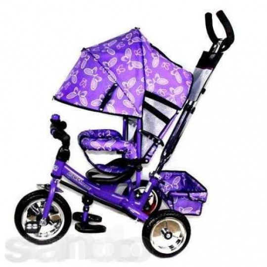 Велосипед Profi Trike M 0448-8 фиолетовый Фото