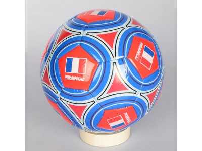 Мяч футбольный MS 0999 (30шт) размер5, PVC, 330г, 4вида(страны), в кульке