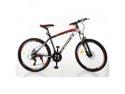 Велосипед 26д. EB26FORMAT A26.1 (1шт)алюм.рама 17&quot;,Shimano 21SP,алюм.DB,двойн.алюм.обод,черно-красны