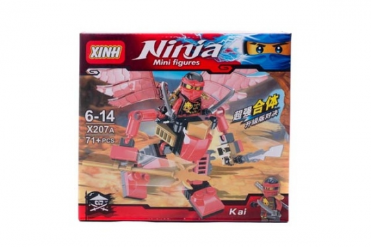 Конструктор Ninja в кор. 15,3*13,9 см. /192/ Фото