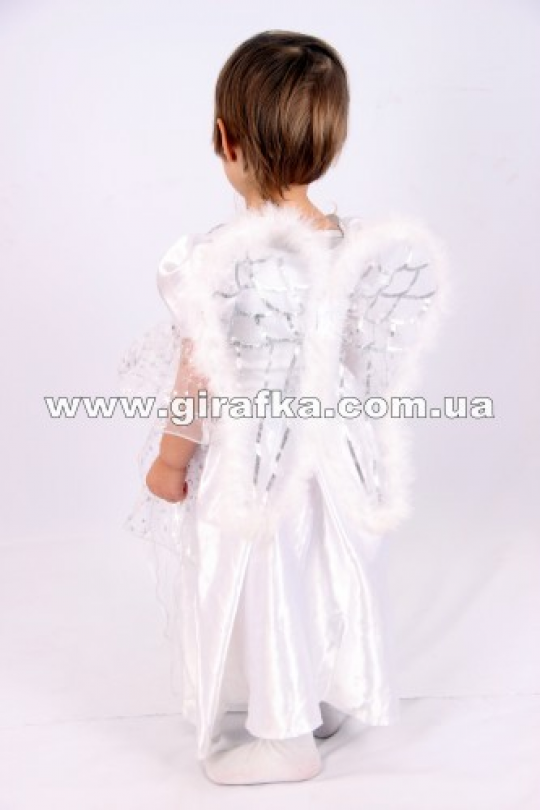 Прокат в Запорожье костюм Ангелочка с крыльями детский 3-5 лет Фото