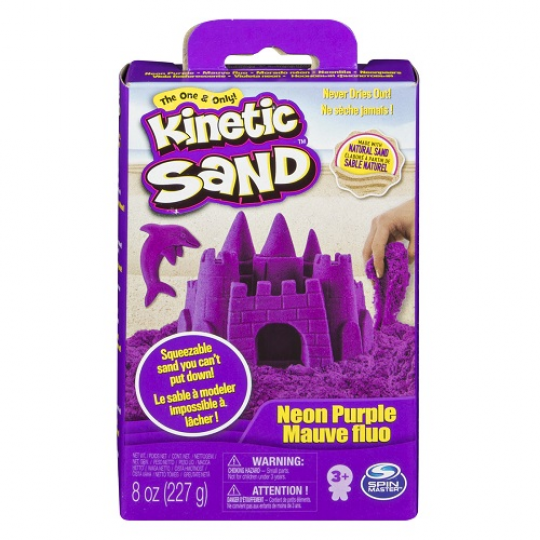 Песокдлядетскоготворчества-KINETICSANDNEON(фиолетовый,227г) Фото