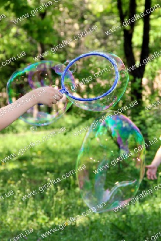 Мыльные пузыри гигантские Фото