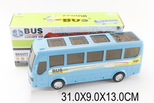 Автобус батар. LX655 (36шт/2) в коробке 31*9*13см Фото