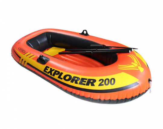 Intex Лодка EXPLORER 58331 (3) весла, насос, 185-94-41см Фото