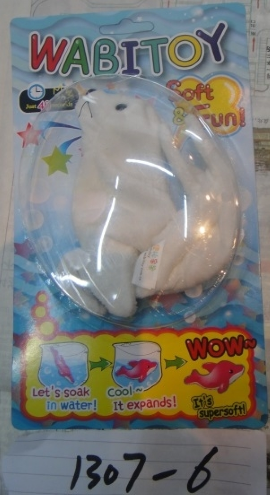 Растущая мягкая игрушка - Морской котик (162 шт/ящ) Фото