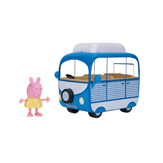 Игровой набор Peppa - ДОМИК НА КОЛЕСАХ (фигурка Пеппы, автобус) Фото