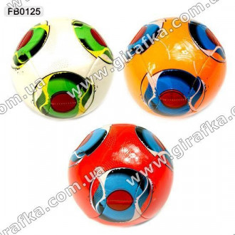 Мяч футбол FB0125 (60шт) PU 330 грамм 3 слоя