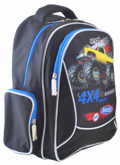 Школьный рюкзак Smart 19,5 л для мальчиков ZZ-02 «Speed 4*4» (557687)