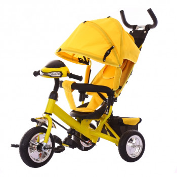 Детский трёхколёсный велосипед TILLY Trike T-346 жёлтый