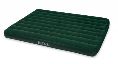 Надувной велюровый матрас-кровать Intex 66969