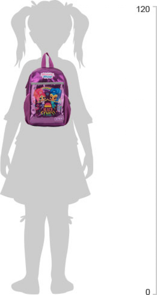 Рюкзак дошкольный Kite Kids Shimmer&amp;amp;Shine 30х17х10 см 7 л Фиолетовый (SH19-540XS) Фото