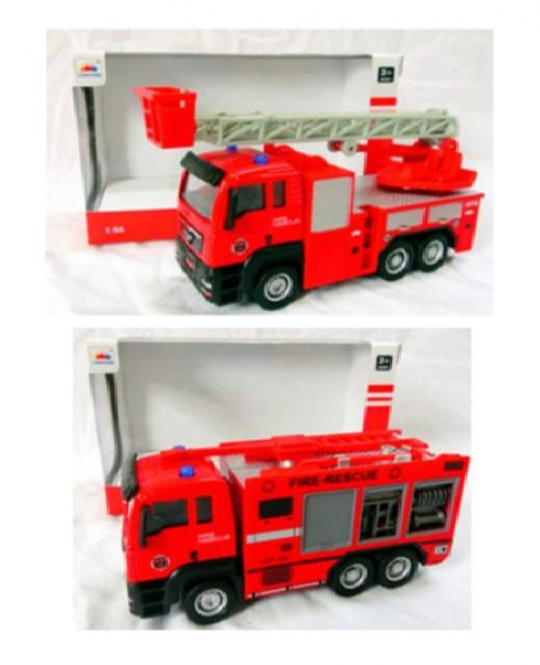 Пожарная машина металлическая LH505 2 вида Фото