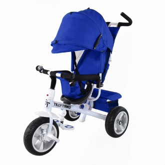 Велосипед трехколесный TILLY Trike T-371 BLUE на бескамерном колесе / 1/