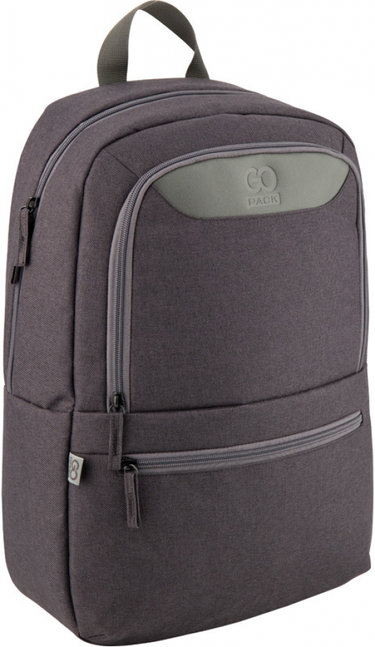 Рюкзак для города GoPack Сity унисекс 520 г 43.5 х 30 х 11 см 16.5 л Серый (GO20-119L-1) Фото