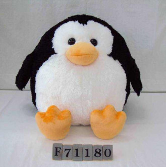 Мягкая игрушка Пингвин круглый, 32 см