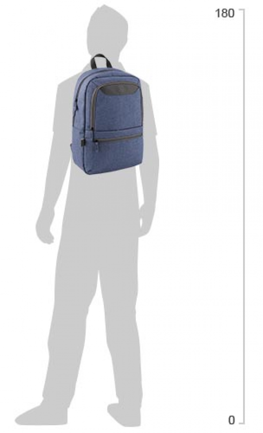 Рюкзак молодежный GoPack 0.52 кг 50x33x15 см 16.5 л Синий (GO19-119L-2) Фото