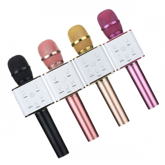 Микрофон М135 USB зарядка, 4 цвета, в чехле 28*11*8см Фото