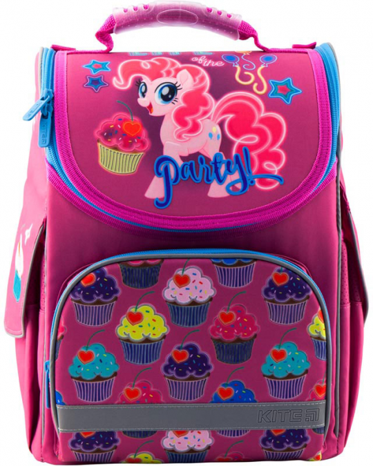 Рюкзак школьный каркасный Kite Education My Little Pony 35x25x13 см 11 л Розовый (LP19-501S-2) Фото