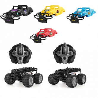 Игровой набор CRASH CAR на р/у – БИТВА КОМАНД (2 модели, 4 корпуса, аккум.4.8V)