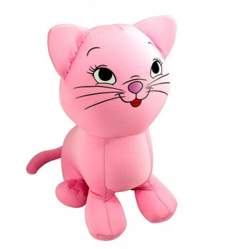 Антистрессовая игрушка мягконабивная &quot;SOFT TOYS Кошечка Мэри розовая