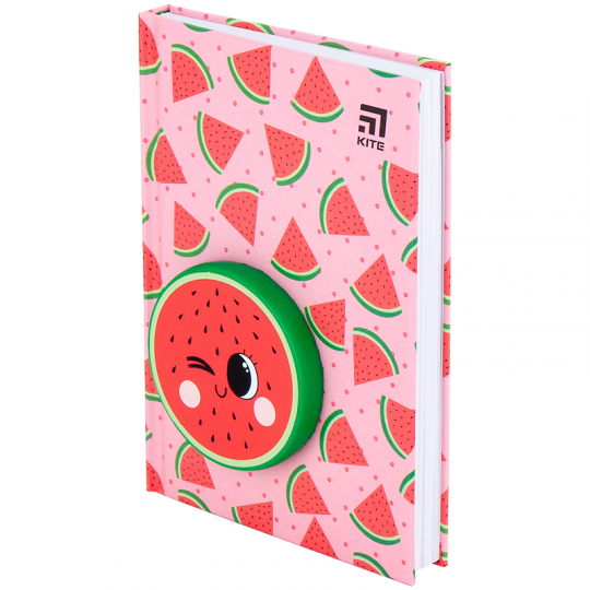 Блокнот Kite Watermelon K20-285-4, сквиш, А6, 80 листов, точка Фото