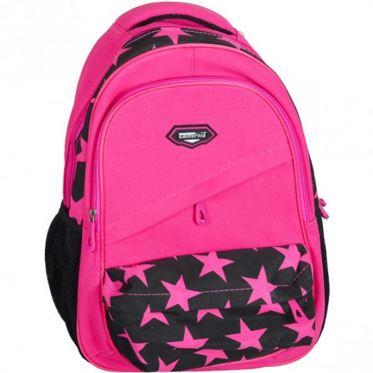Рюкзак M California розовый со звездами 42*29*15 Фото