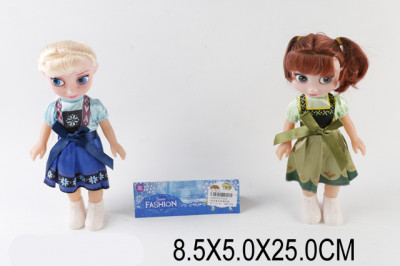 Кукла &quot;Frozen &quot; P110 (240шт/3) 2 вида, муз., в пак. 8, 5*5*25см