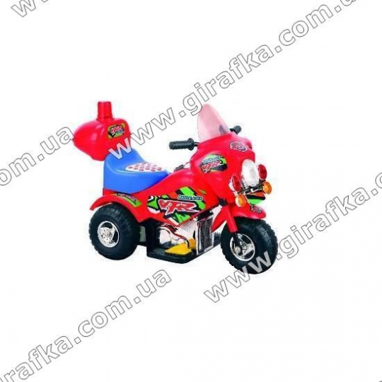 Мотоцикл М-026-R КР (1шт) аккум. 6V-10AH, 35W, 3 км/ч, до 30кг, 123*58*82см Фото