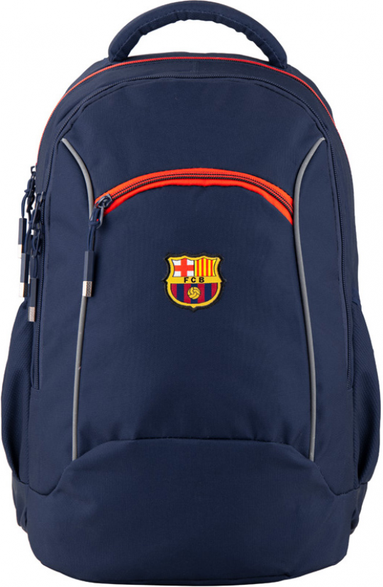 Рюкзак для города Kite Education FC Barcelona для мальчиков 620 г 44x31x17 см 27.5 л Темно-синий (BC20-813L) Фото