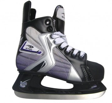 Коньки хоккейные на шнурках, размер 38 (6шт)