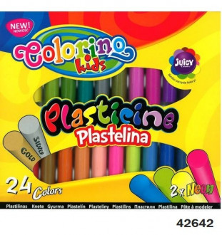 Пластилин, 24 цвета, ТМ Colorino