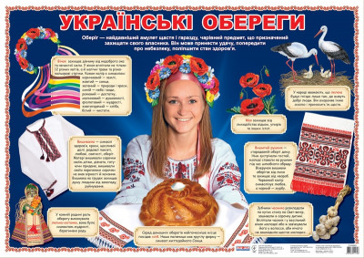 Плакат: Украинские обереги (У) 20 плакаты в каждый кабинет