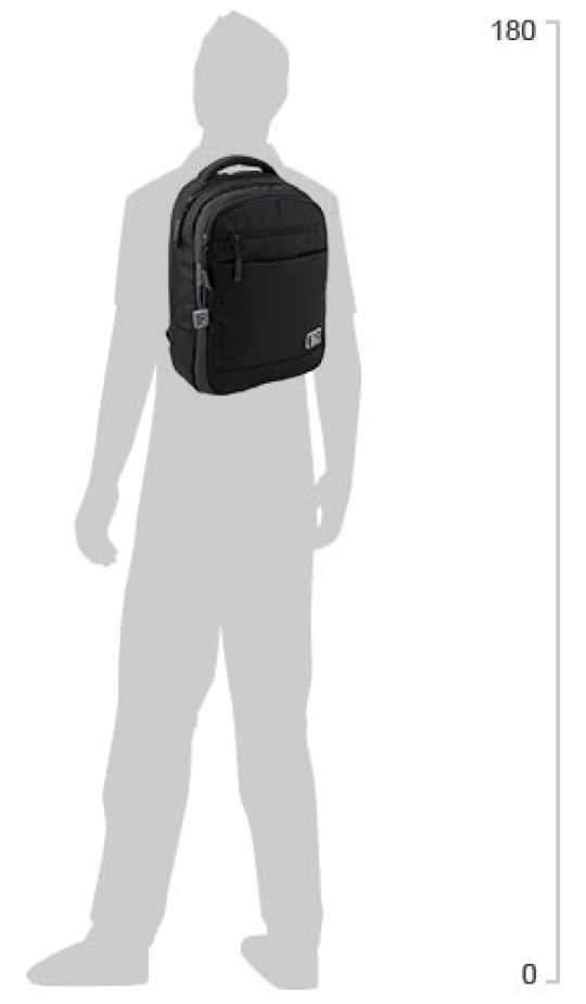 Рюкзак молодежный GoPack 0.6 кг 43x30x11 см 20 л Черный (GO19-143L-1) Фото