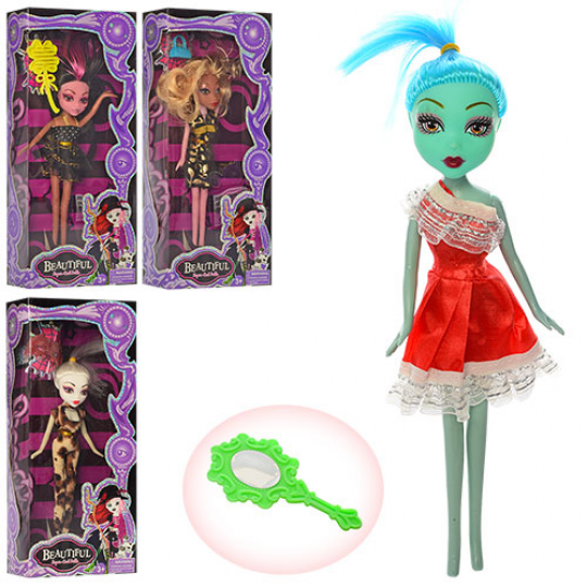 Кукла &quot;Monster High&quot;, 4 вида, с аксесс., в кор.14*32*6см  (144шт/2) Фото